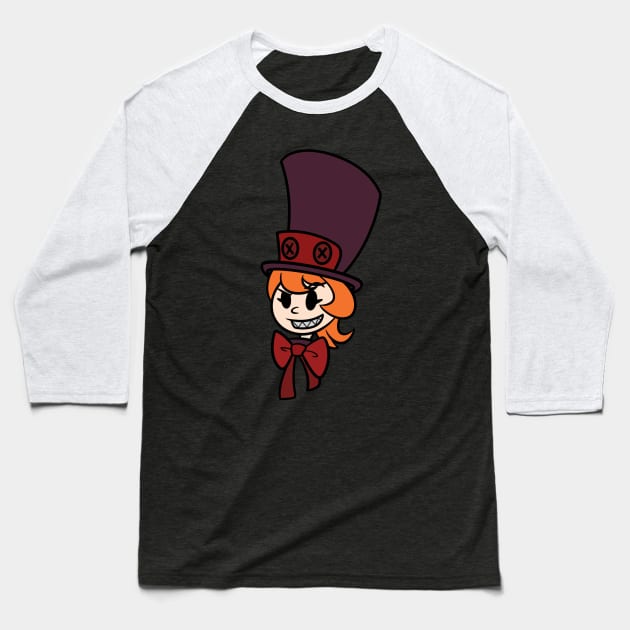 Skullgirls Peacock Baseball T-Shirt by Ren729